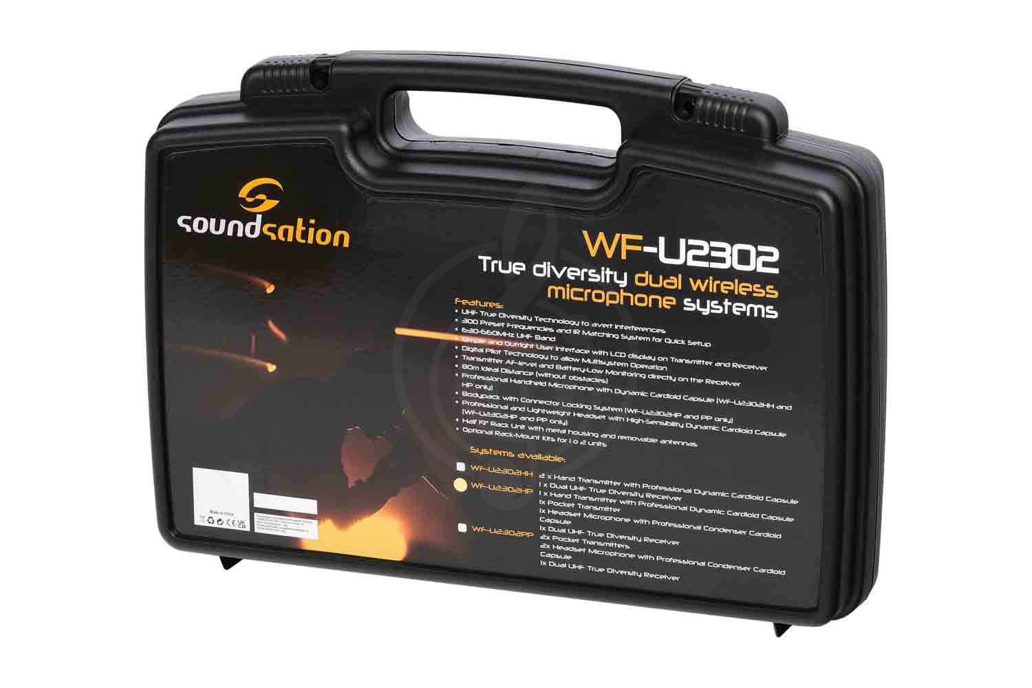 Радиосистема с ручным передатчиком Soundsation WF-U2302HP - Беспроводная микрофонная система - фото 3