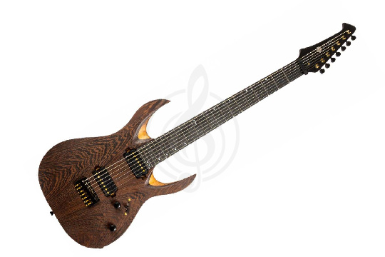 Электрогитара Superstrat SPIRA S-1007 PRO Black Limba - Электрогитара - фото 1
