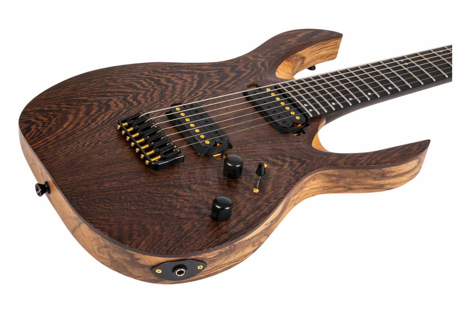 Электрогитара Superstrat SPIRA S-1007 PRO Black Limba - Электрогитара - фото 5