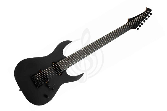 Электрогитара Superstrat SPIRA S-407 MBK - Электрогитара 7 струн - фото 1