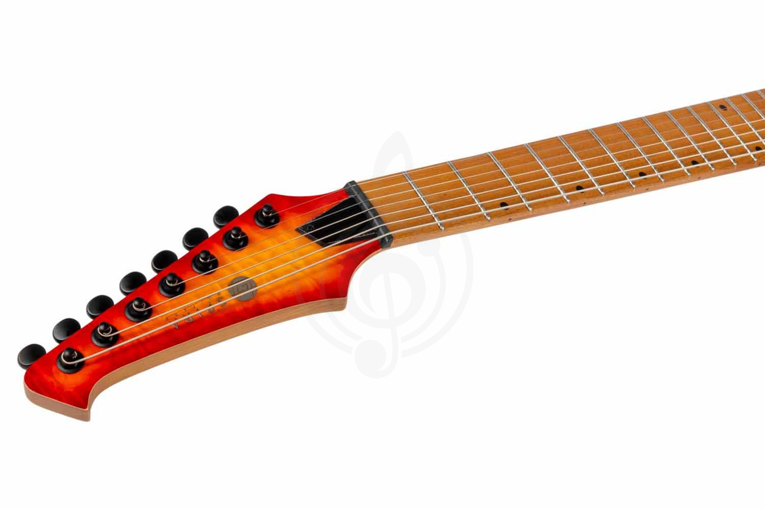 Электрогитара Superstrat Spira S-507 QFB - Электрогитара 7 струн - фото 4