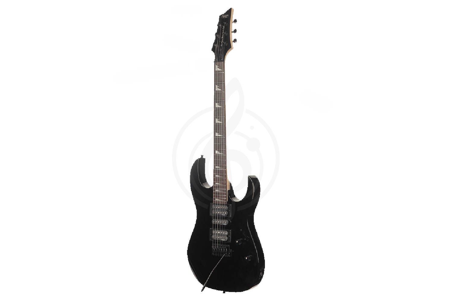 Электрогитара Superstrat SQOE Seib370 black - Электрогитара, цвет чёрный - фото 3