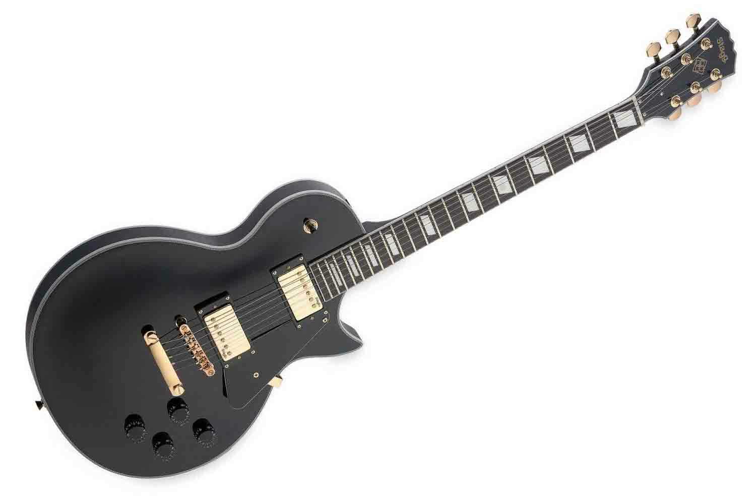 Электрогитара Les Paul STAGG L400-BK - Электрогитары - фото 1