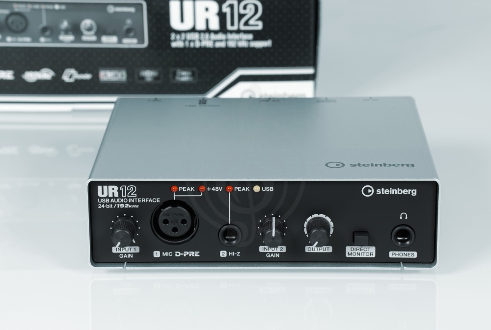  Steinberg UR12 USB - Аудиоинтерфейс - фото 2
