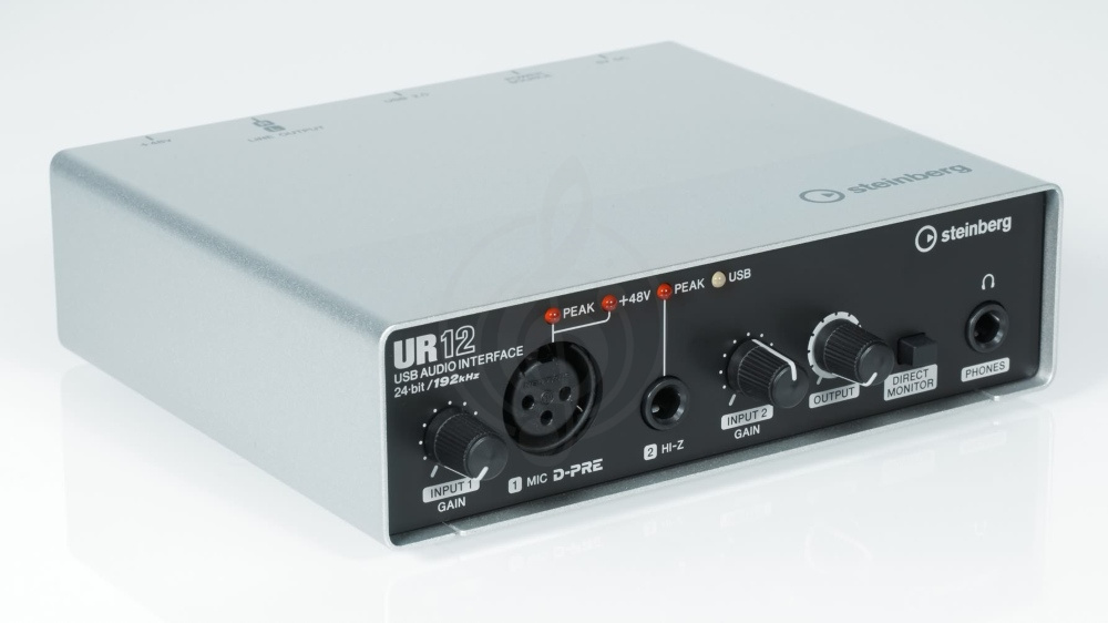  Steinberg UR12 USB - Аудиоинтерфейс - фото 4
