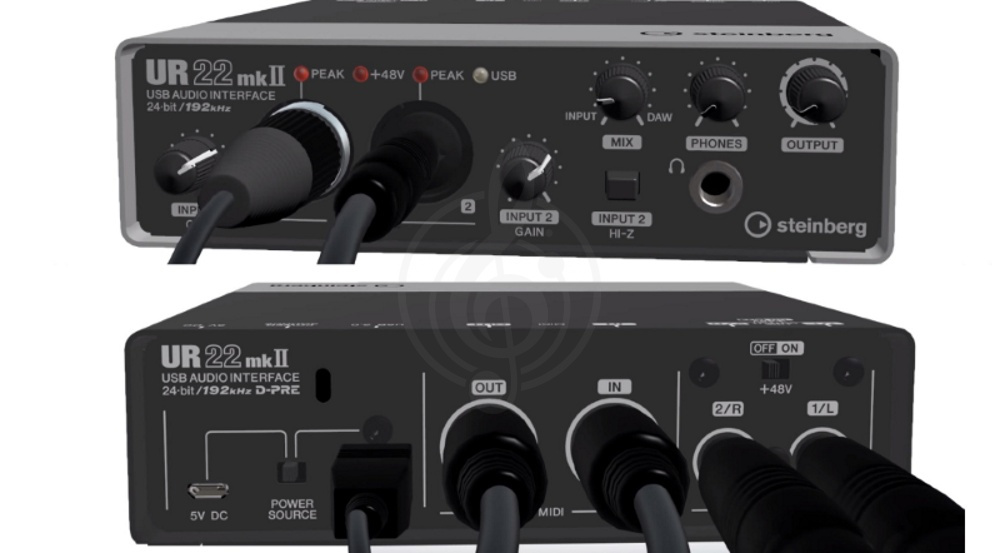  Steinberg UR22 MKII USB Аудиоинтерфейс - фото 3