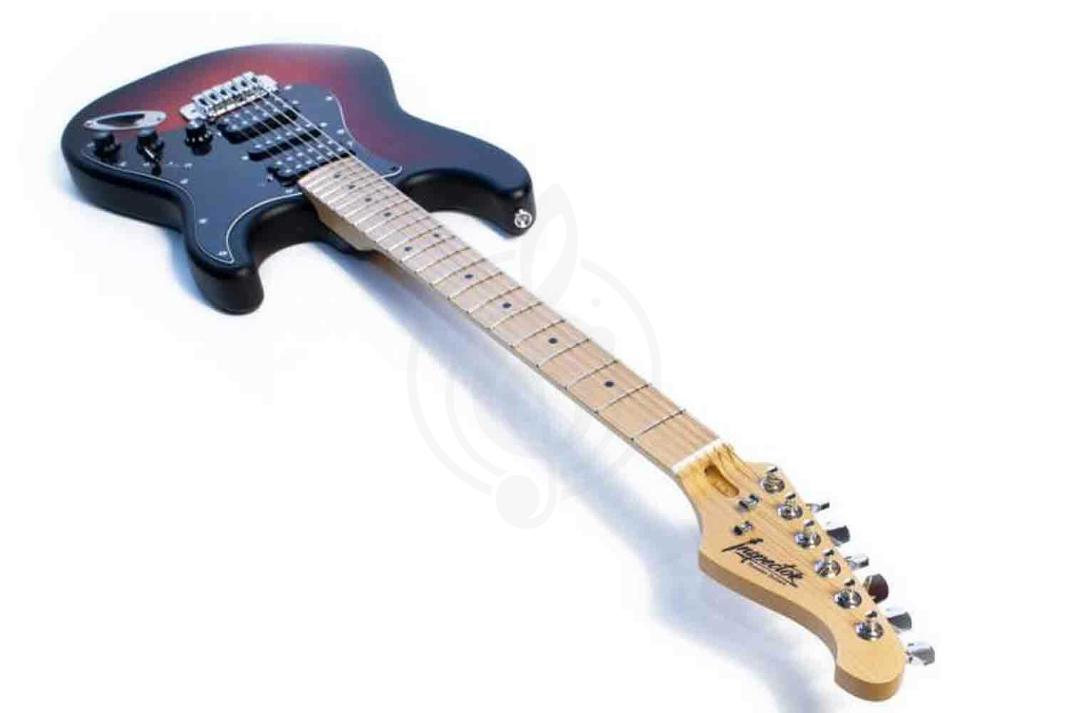 Электрогитара Stratocaster Strateg-6-redburst Электрогитара, красный санберст, Inspector - фото 3