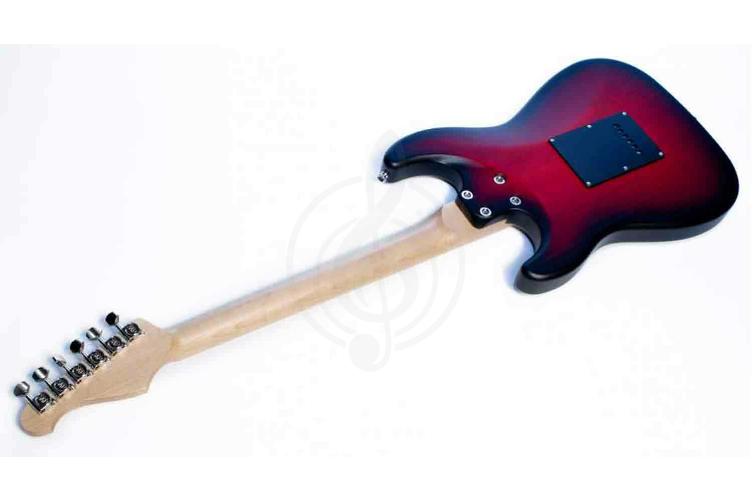 Электрогитара Stratocaster Strateg-6-redburst Электрогитара, красный санберст, Inspector - фото 4