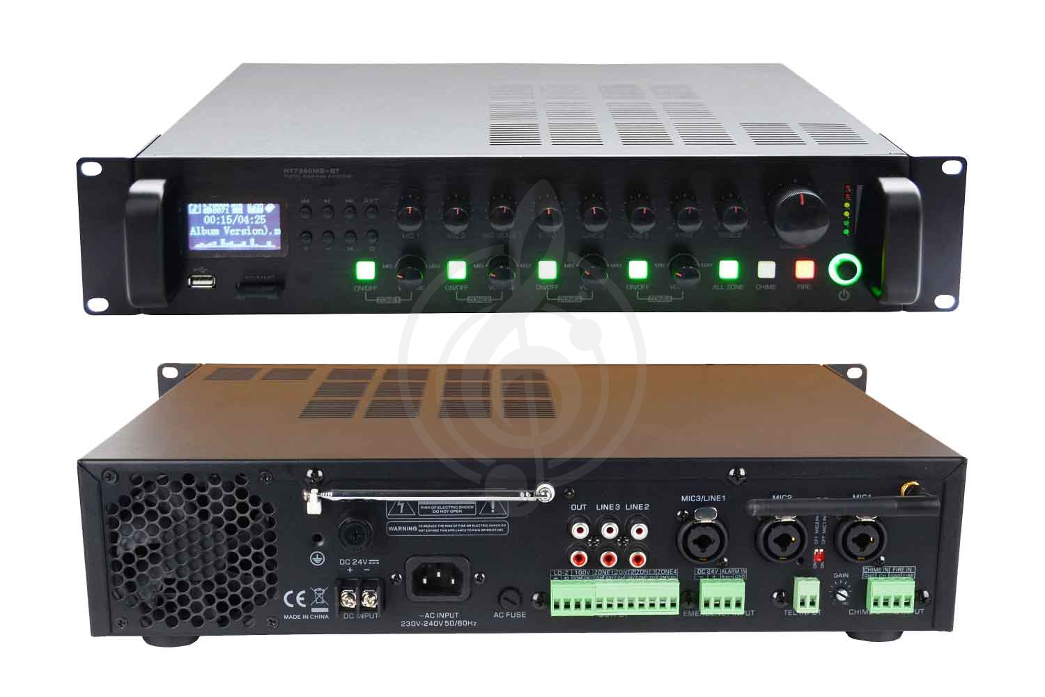 Радиоузел SVS Audiotechnik MA-120 PRO - Радиоузел трансляционный - фото 1
