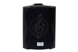 Изображение SVS Audiotechnik WS-30 Black - Громкоговоритель настенный