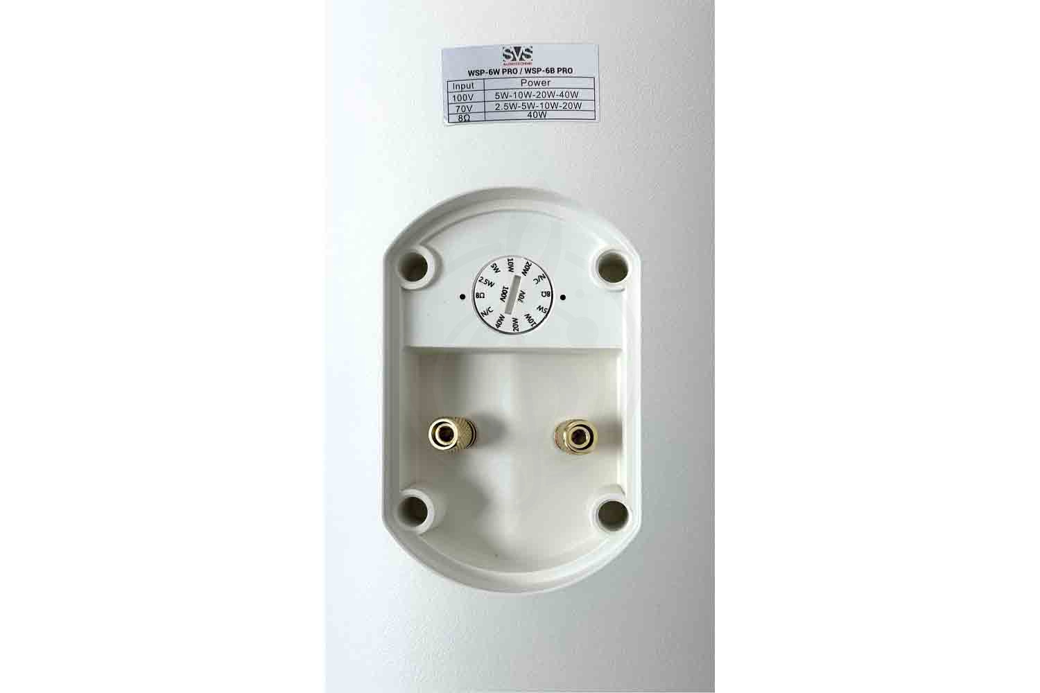 Громкоговоритель настенный SVS Audiotechnik WSP-6W PRO - Трансляционная акустическая система - фото 3