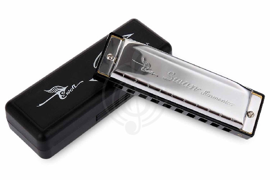 Диатоническая губная гармошка Swan SW1020 - Губная гармошка диатоническая до мажор (С) - фото