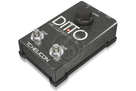 Изображение TC HELICON DITTO MIC LOOPER - Вокальная педаль эффектов