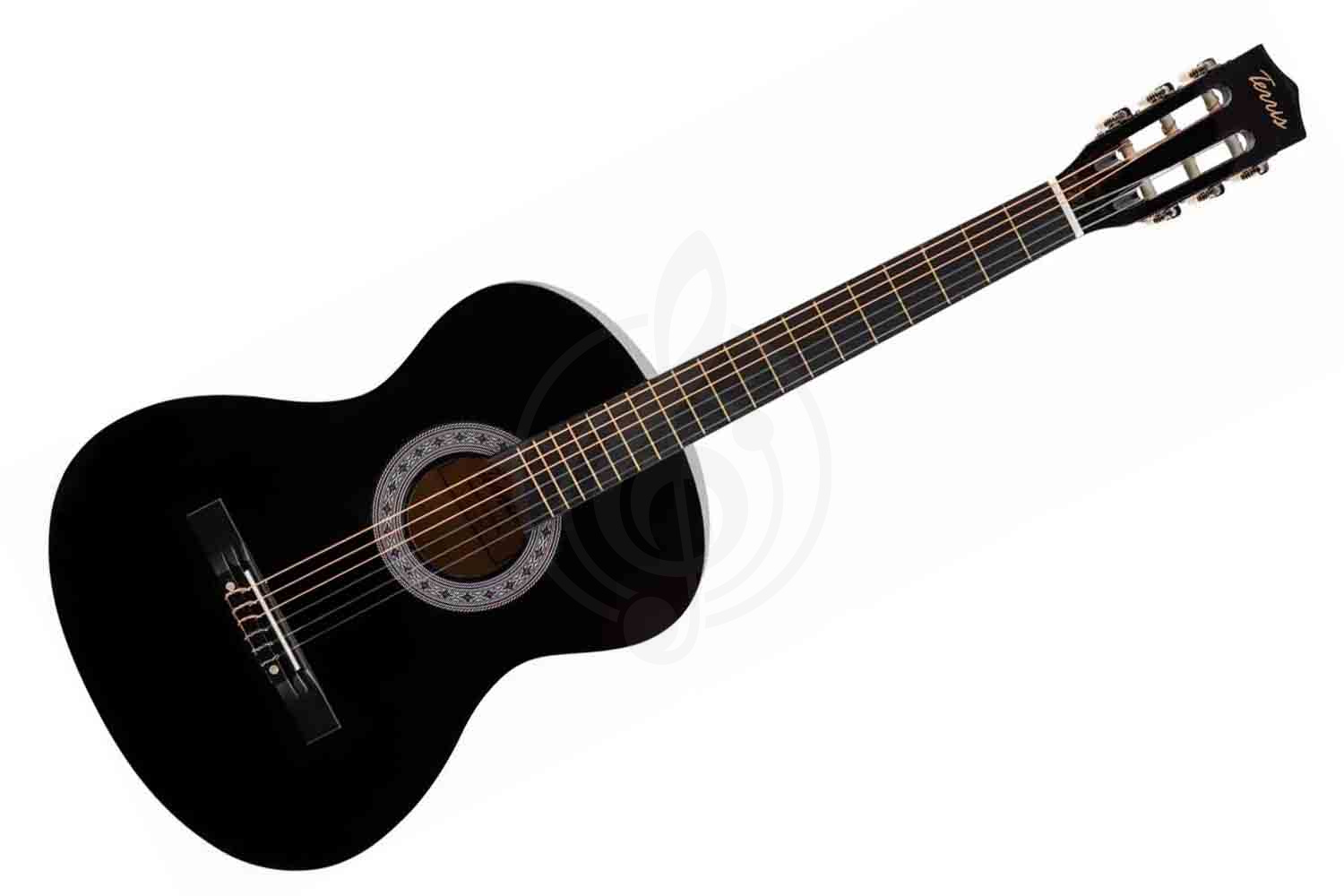 Классическая гитара 4/4 TERRIS TC-3805A BK PACK 2 - Набор гитариста классика 7/8 - фото 2