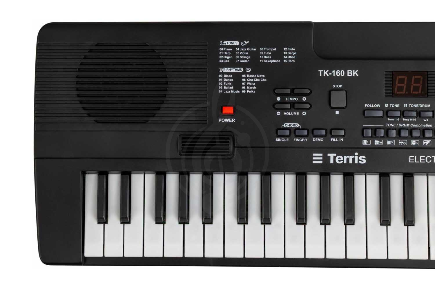 Детский синтезатор TERRIS TK-160 BK - Синтезатор - фото 7