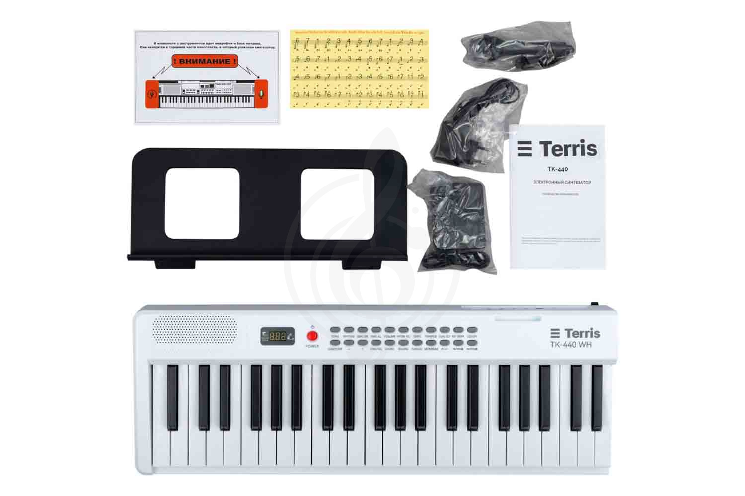 Синтезатор TERRIS TK-440 WH - Синтезатор - фото 16