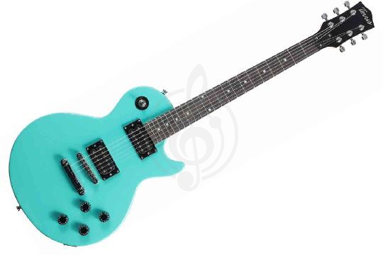 Изображение TERRIS TLP-039 LB - Электрогитара Les Paul, HH, 2V2T, цвет морской волны