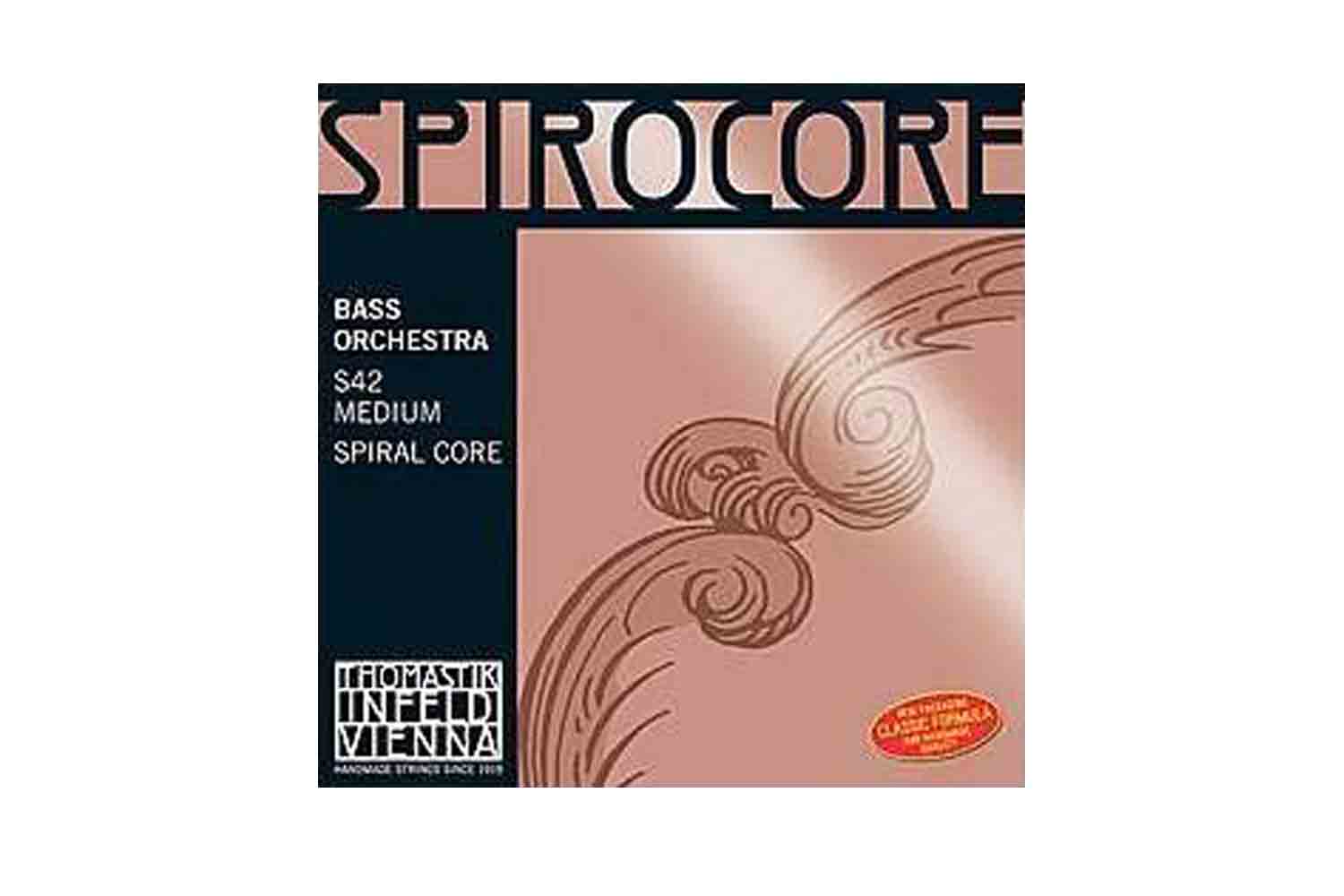 Струны для контрабаса Thomastik S42 Spirocore - Комплект струн для контрабаса 4/4 - фото 1