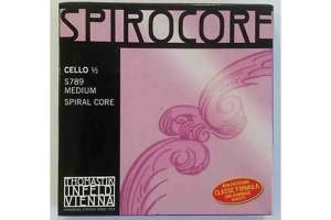 Изображение Thomastik S789 Spirocore - Комплект струн для виолончели 1/2, среднее натяжение