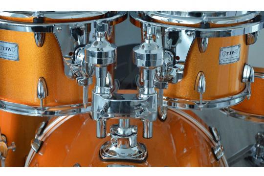 TJW JW225-E2-MYL - Барабанная установка, золотистая - фото 3 TJW JW225-E2-MYL - Барабанная установка, золотистая - фото 3