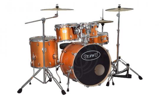 TJW JW225-E2-MYL - Барабанная установка, золотистая - фото 4 TJW JW225-E2-MYL - Барабанная установка, золотистая - фото 4