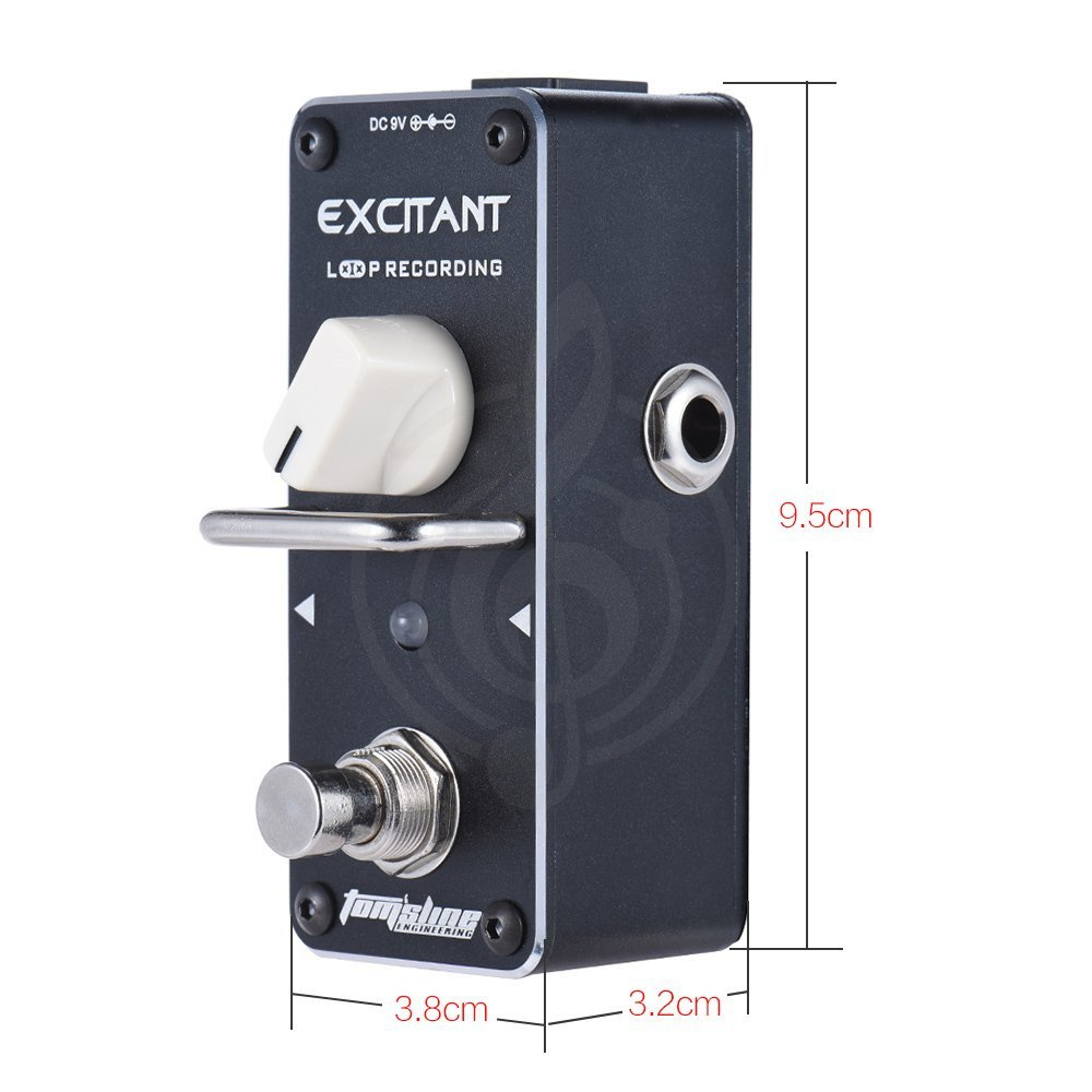 Педаль эффектов для электрогитары Tomsline ALP-3 Excitant Loop Recording - Гитарный эффект, лупер - фото 2