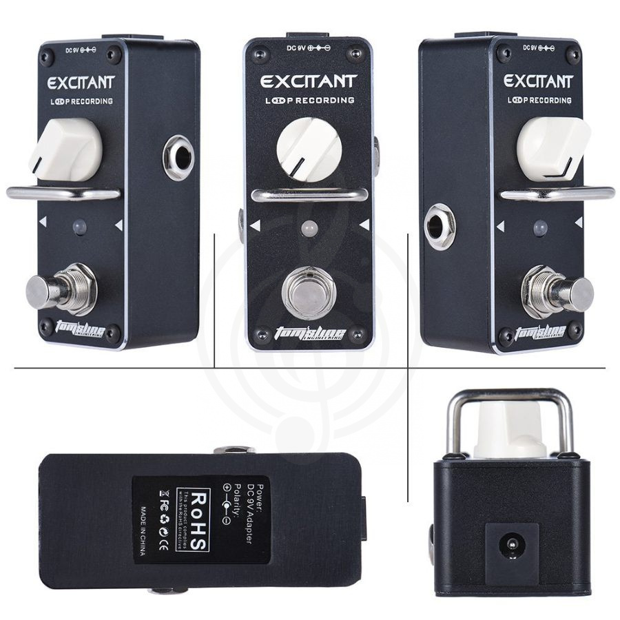 Педаль эффектов для электрогитары Tomsline ALP-3 Excitant Loop Recording - Гитарный эффект, лупер - фото 4