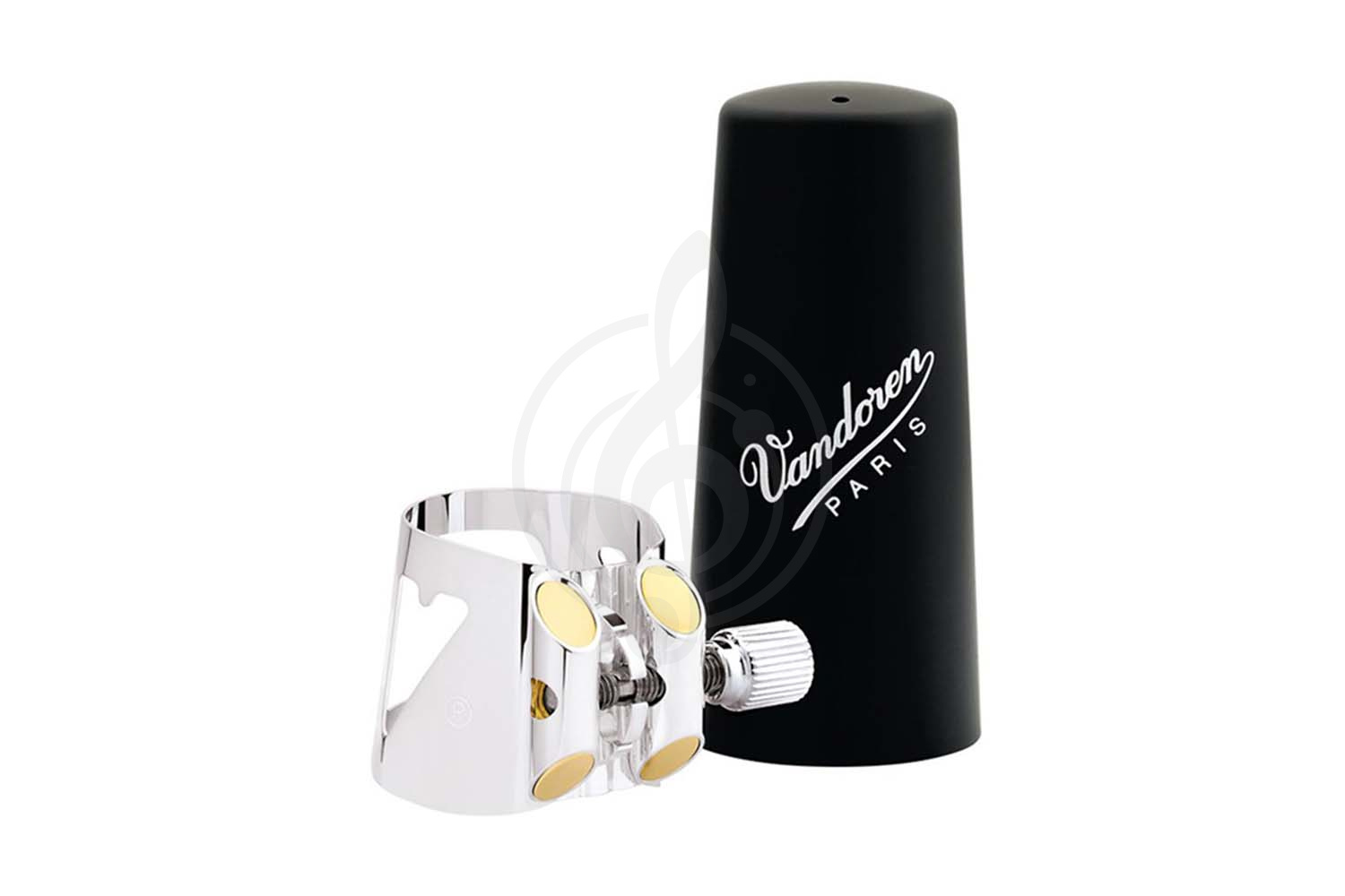 Лигатура для кларнета Vandoren LC04P Optimum - Лигатура с колпачком для кларнета бас - фото 1