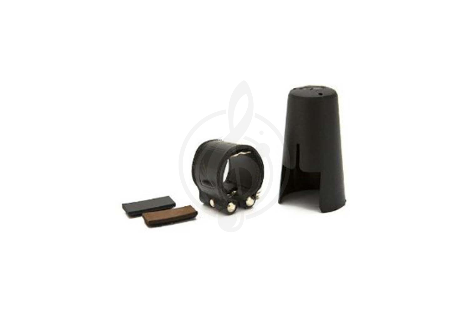 Лигатура для кларнета Vandoren LC21P Leather - Лигатура и колпачок для кларнета Bb - фото 1
