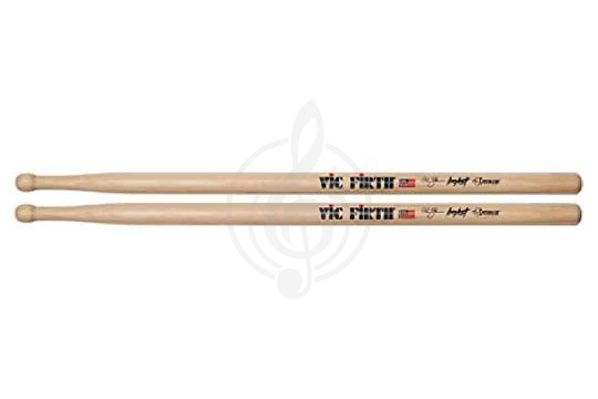 Изображение Vic Firth VIC-SRC Corpsmaster Snare Roger Carter - Барабанные палочки, деревянный наконечник