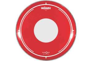 Изображение Williams RDT2-7MIL-08 Target Dot Series Red - Пластик для том-барабана 8", красный