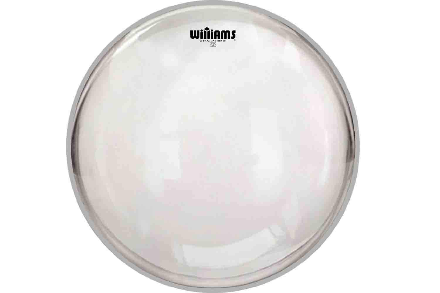 Пластик для бочки Williams W1-10MIL-24 Clear Series - Пластик для бас-барабана 24", прозрачный - фото 1