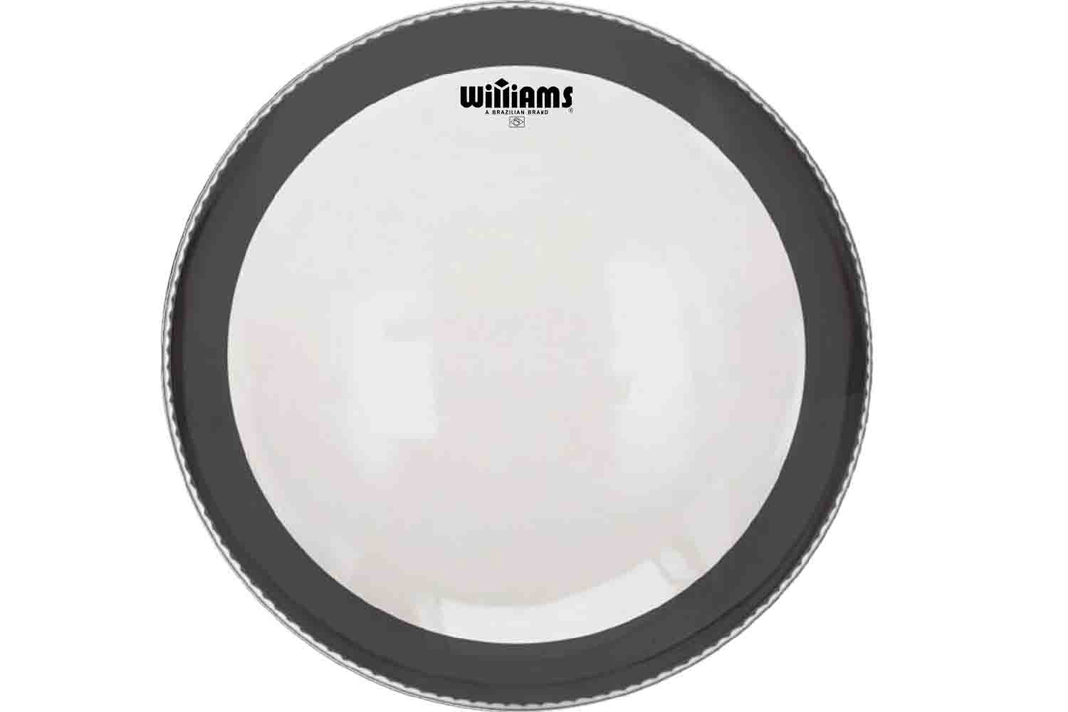 Пластик для бочки Williams W1SC-7MIL-22 Clear Silent Circle Series - Пластик для бас-барабана 22", прозрачный - фото 1