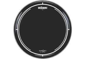 Изображение Williams WB2-7MIL-06 Target Series Black - Пластик для том-барабана 6", черный