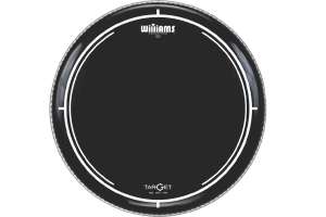 Изображение Williams WB2-7MIL-14 Target Series Black - Пластик для том-барабана 14", черный