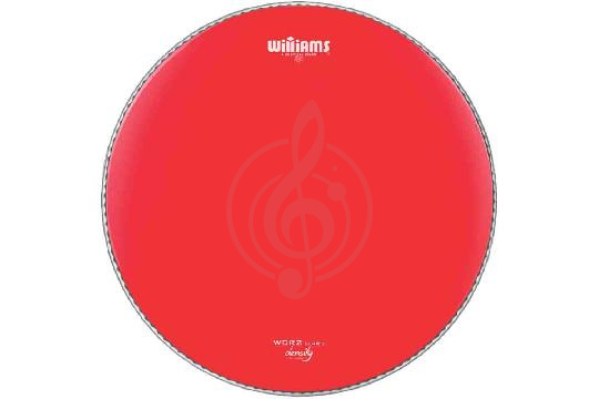 Изображение Williams WCR2-10MIL-06 Density Red Series - Пластик для том-барабана 6", с покрытием, красный