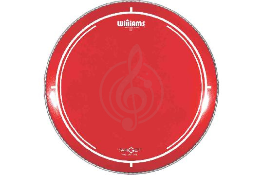 Изображение Williams WR2-7MIL-06 Target Series Red - Пластик для том-барабана 6", красный