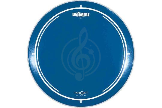 Изображение Williams WU2-7MIL-06 Target Series Blue - Пластик для том-барабана 6", синий