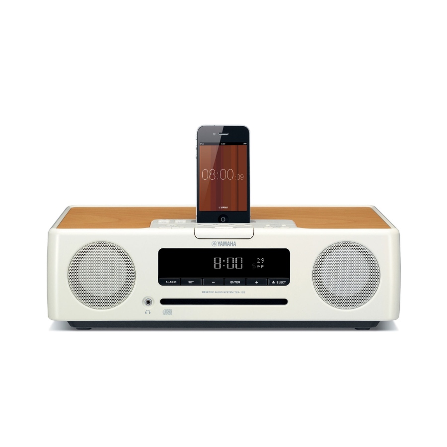  Yamaha Desktop audio system TSX-132 White - фото 1