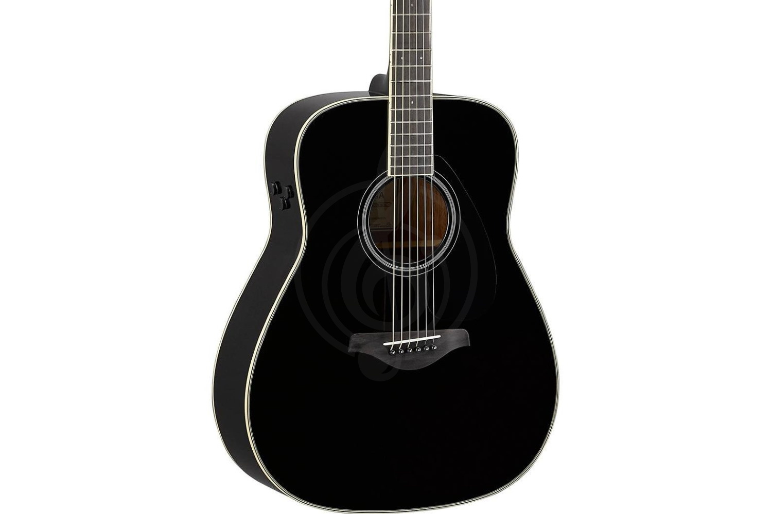 Трансакустическая гитара YAMAHA FG-TA BLACK - трансакустическая гитара - фото 2