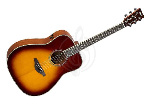 Трансакустическая гитара YAMAHA FG-TA BROWN SUNBURST - трансакустическая гитара - фото 1