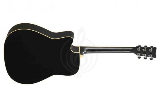 Трансакустическая гитара YAMAHA FGC-TA BLACK - трансакустическая гитара - фото 3