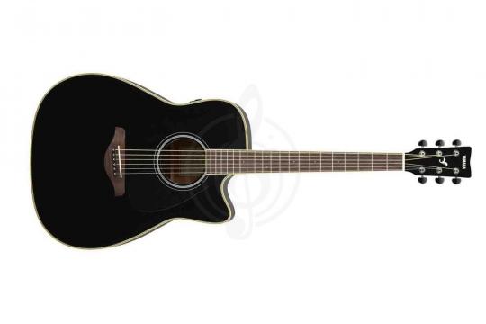 Трансакустическая гитара YAMAHA FGC-TA BLACK - трансакустическая гитара - фото 4