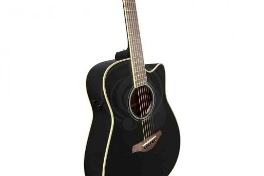 Трансакустическая гитара YAMAHA FGC-TA BLACK - трансакустическая гитара - фото 5