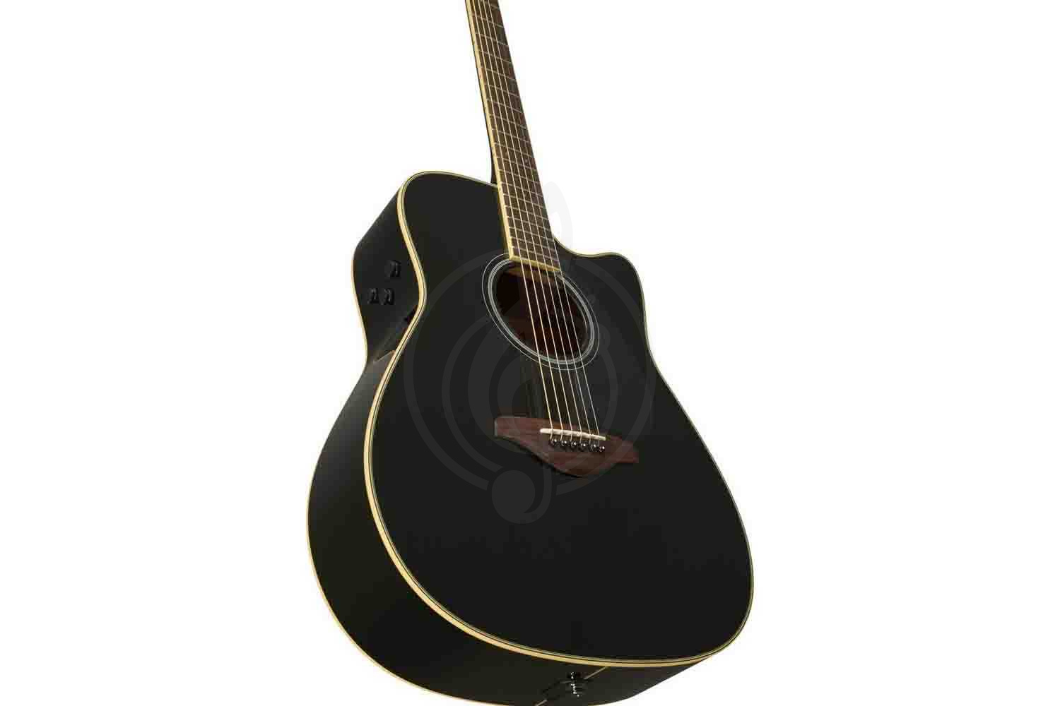 Трансакустическая гитара YAMAHA FGC-TA BLACK - трансакустическая гитара - фото 2