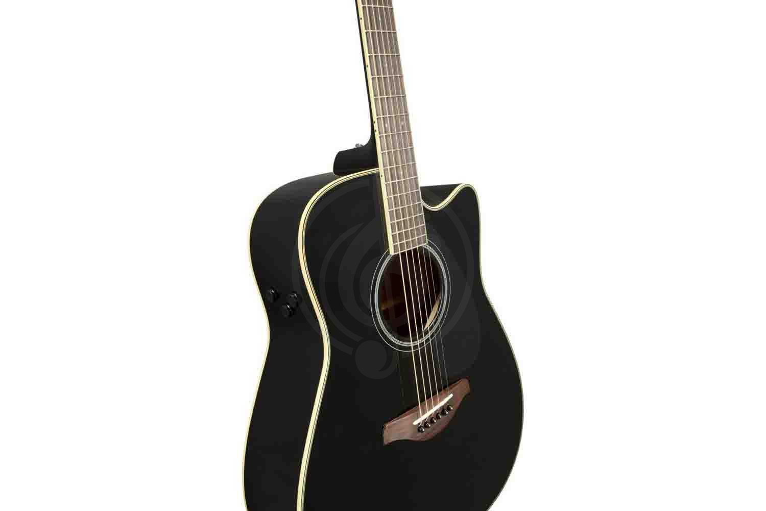Трансакустическая гитара YAMAHA FGC-TA BLACK - трансакустическая гитара - фото 5