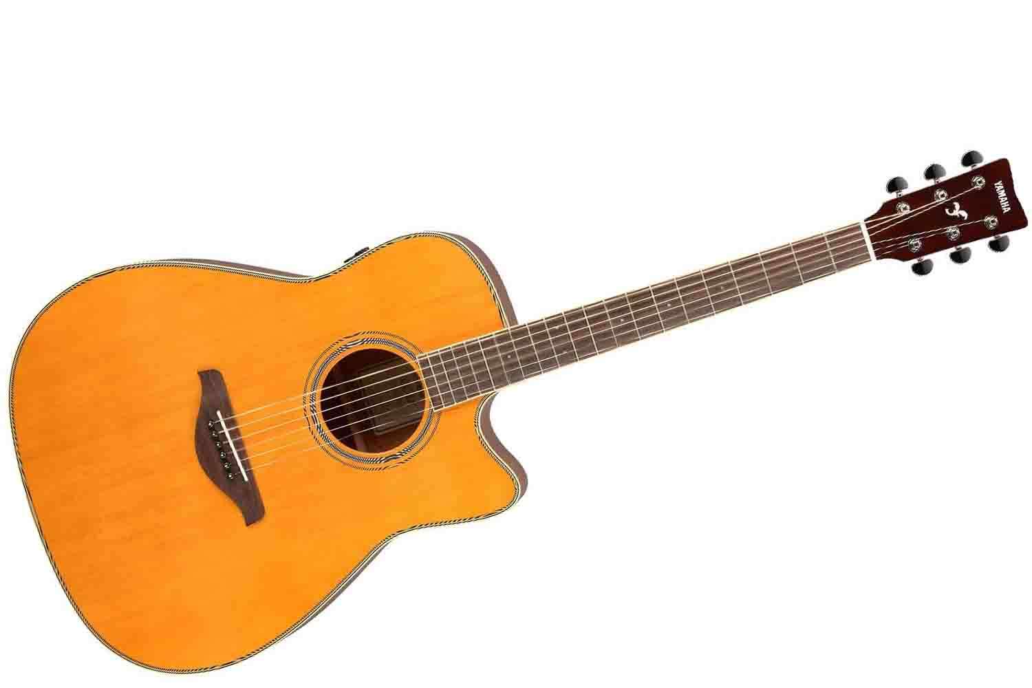 Трансакустическая гитара YAMAHA FGC-TA VINTAGE TINTED - трансакустическая гитара - фото 1