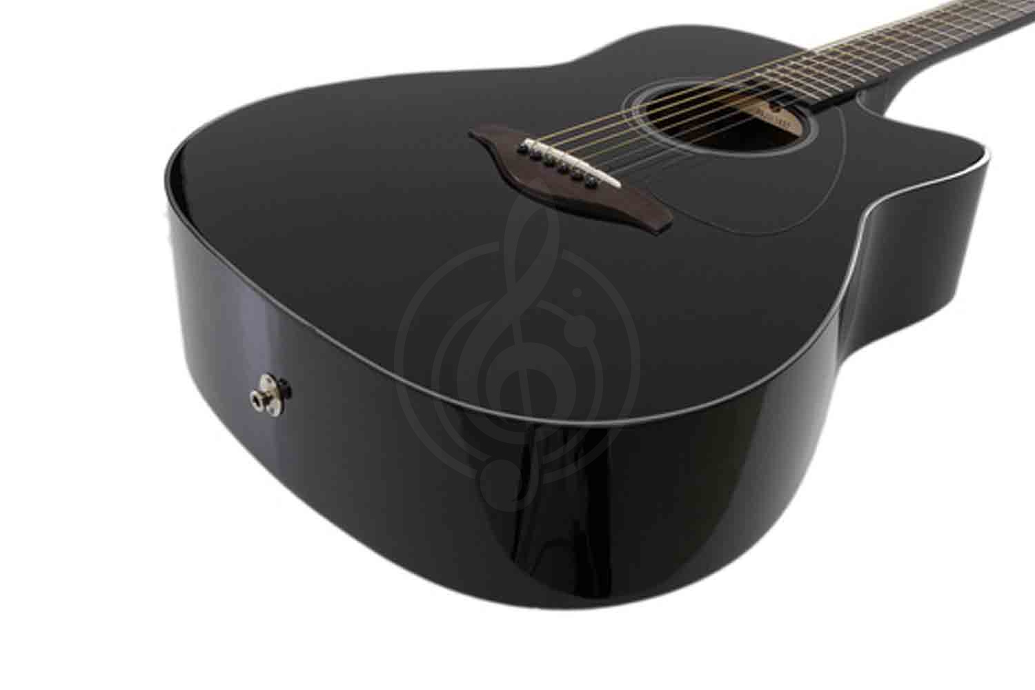 Электроакустическая гитара YAMAHA FGX800BL - Акустическая гитара - фото 3