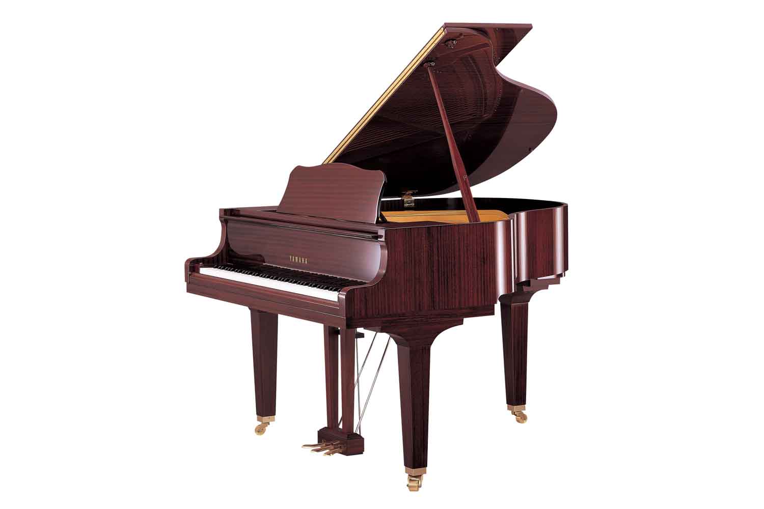 Акустический рояль Yamaha GB1K PM - Рояль акустический, красное дерево - фото 1