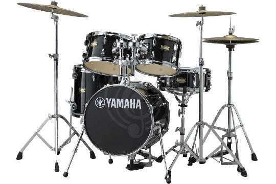 Yamaha JK6F5-RB Manu Katche Junior Kit - Барабанная установка со стойками, черная - фото 1 Yamaha JK6F5-RB Manu Katche Junior Kit - Барабанная установка со стойками, черная - фото 1